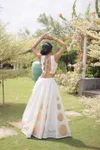 Lw 7173 Roman Silk Gota Pattern Work Navratri Lehenga Choli